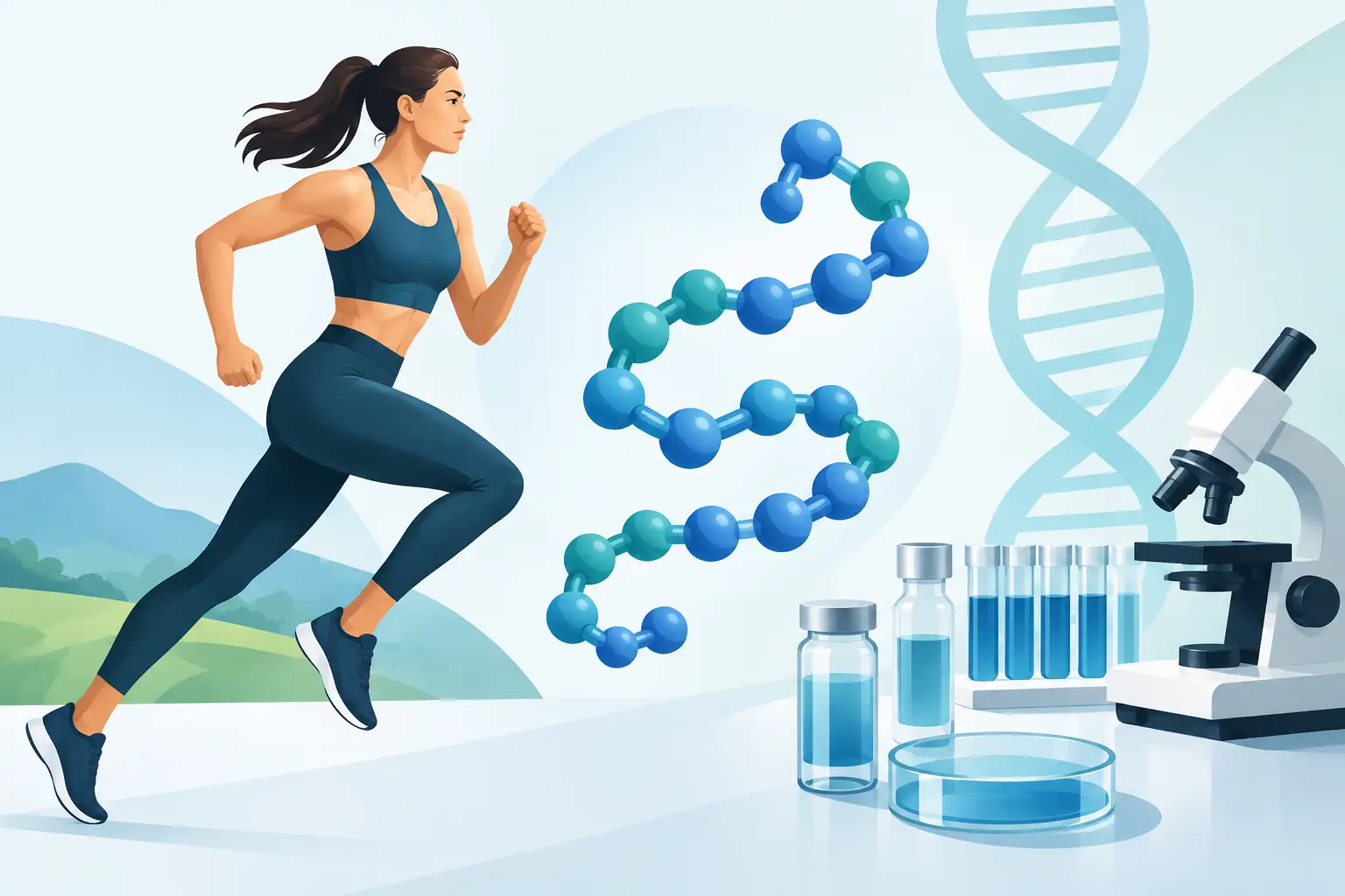 Cercetarea peptidelor pentru performanță fizică