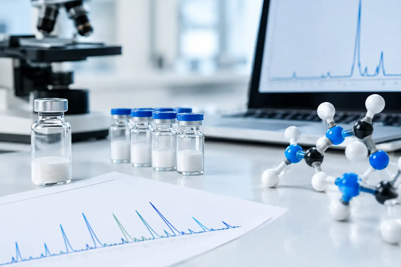 Analiză raport puritate-preț la peptide RUO